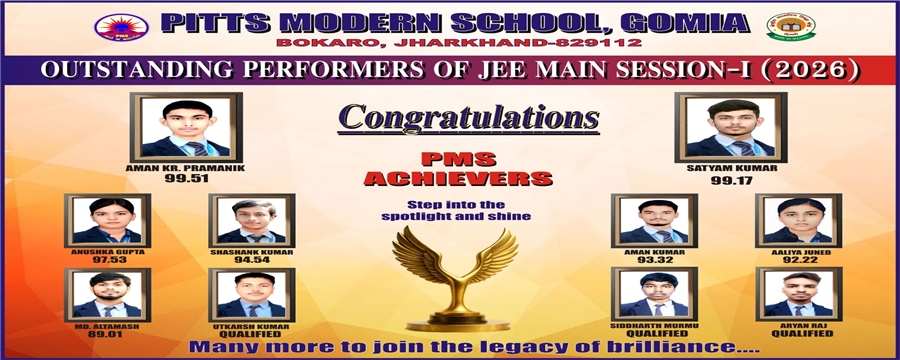 PITTS Modern School, Gomia serve others willingly, graciously and selflessly. 